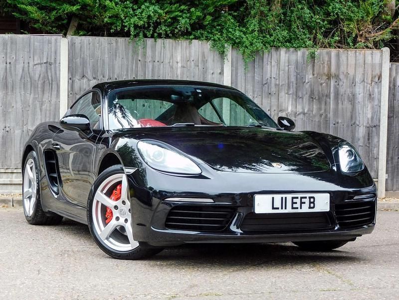 Black Used 2018 Porsche 718 Cayman S Coupe | £30,660 (Good price) - Image 1/4