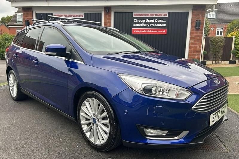 Blue Used 2017 Ford Focus Titanium X Estate | £4,999 (Fair price) - Image 1/1