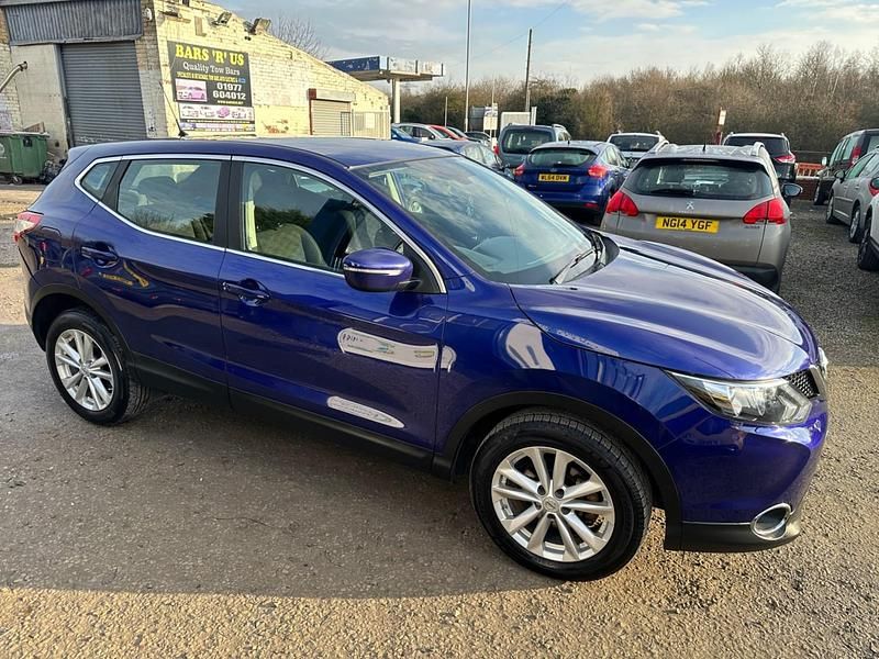 Used Nissan Qashqai Acenta 110 HP (80 kW) 2014 Blue SUV