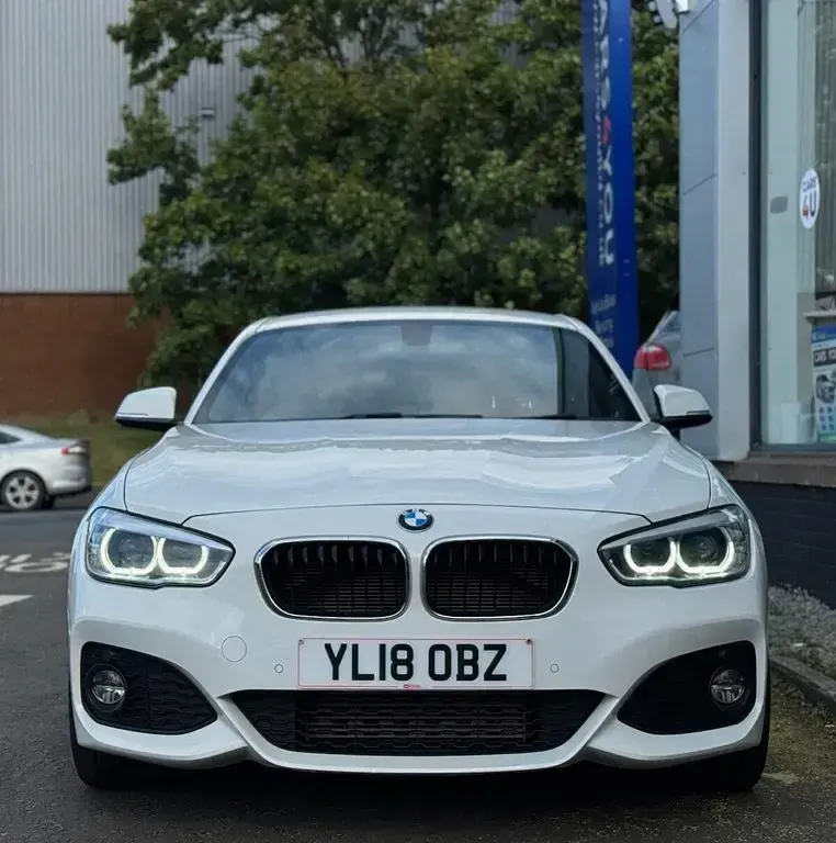 Używany BMW 116 M Sport 116 KM (85 kW) 2018 Biały Hatchback