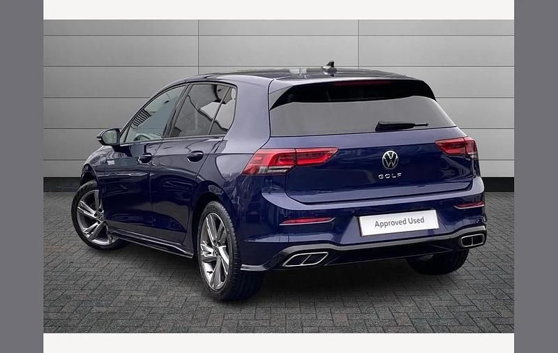 Used VW Golf VIII R-line 147 HP (108 kW) 2021 Blue Hatchback