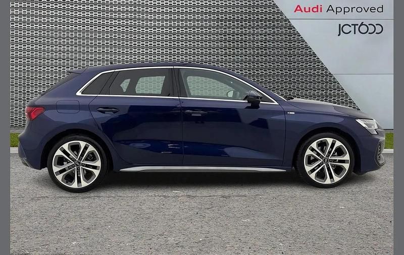 Used Audi A3 S-Line 113 HP (83 kW) 2025 Blue Hatchback