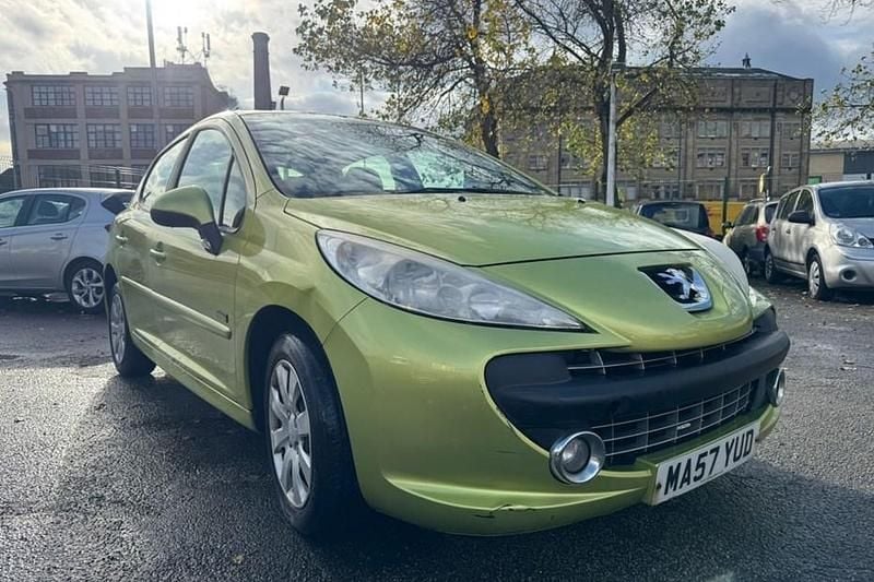 Yellow Used 2007 Peugeot 207 Hatchback | £1,095 (Good price) - Image 1/1