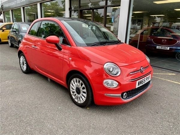 Pink Used 2015 Fiat 500 Lounge Hatchback | £4,995 (Fair price) - Image 1/1