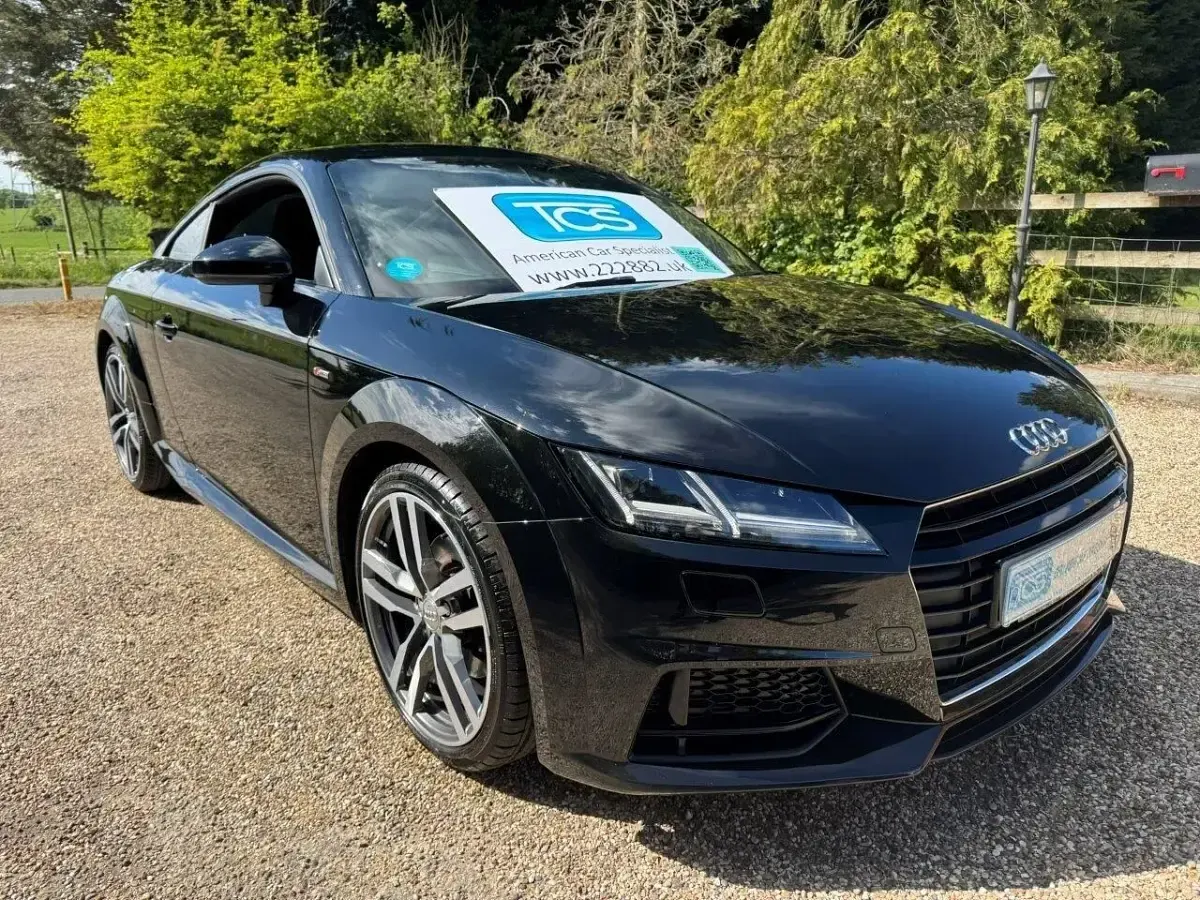 Used Audi TT S-Line 180 HP (132 kW) 2016 Black Coupe