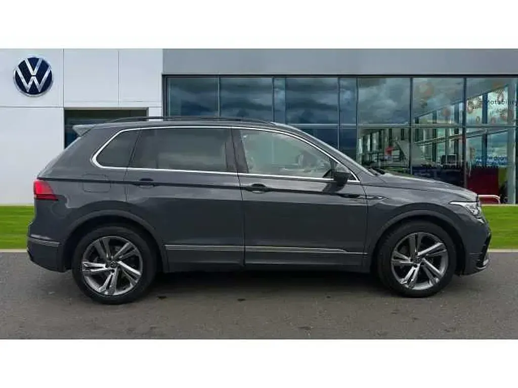 Used VW Tiguan R-line Edition 150 HP (110 kW) 2023 Dolphin grey metallic SUV