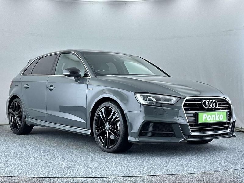 Used Audi A3 Sportback S-Line 2017 Grey Hatchback
