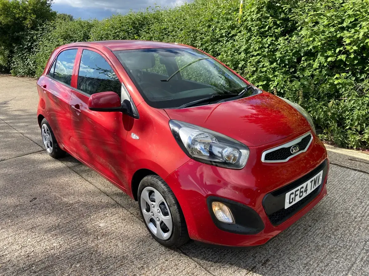 Used Kia Picanto Air 2014 Red Hatchback