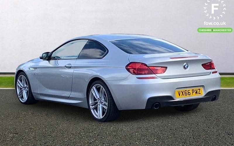 Used BMW 640 Comfort Edition 313 HP (230 kW) 2016 Silver Coupe
