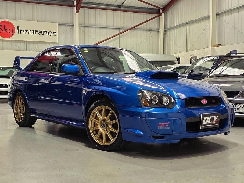 Blue Used 2004 Subaru WRX STI Sedan | £22,985 - Image 1/4