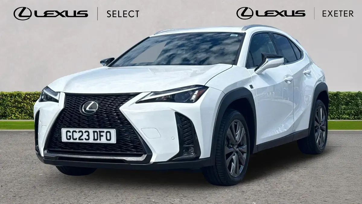Used Lexus UX Sport Design Packet 184 HP (135 kW) 2023 F sport white SUV