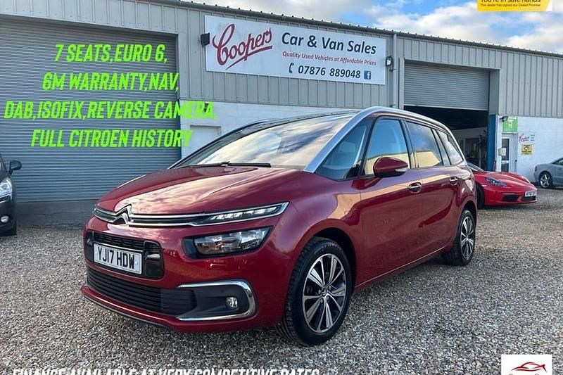 Used Citroën Grand C4 Picasso Flair 2017 Red MPV