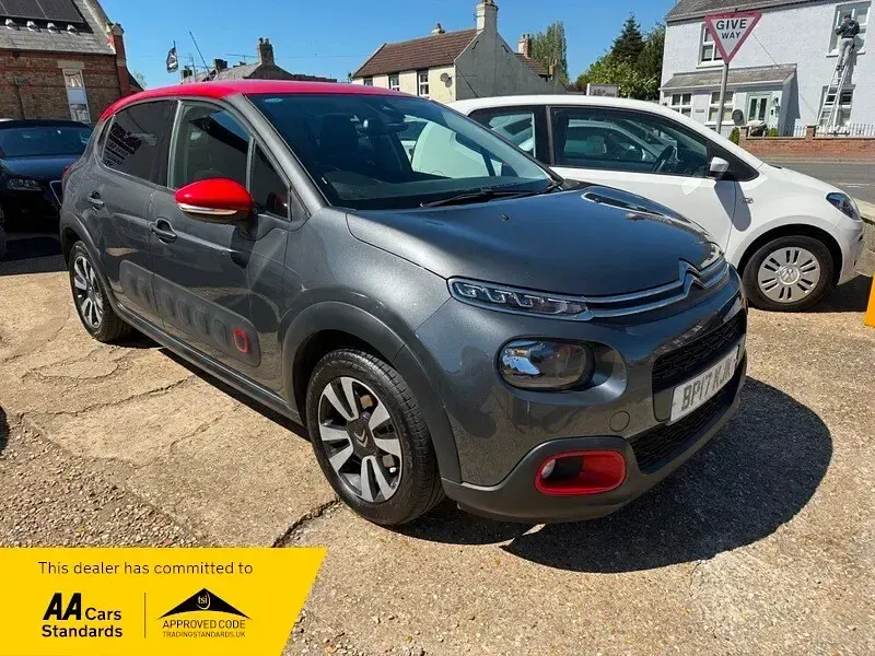 Used Citroën C3 Flair 101 HP (74 kW) 2017 Grey Hatchback