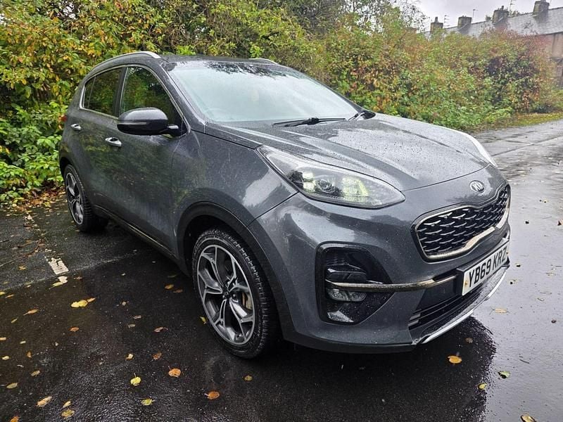 Grey Used 2019 Kia Sportage GT-Line SUV | £7,995 (Fair price) - Image 1/4