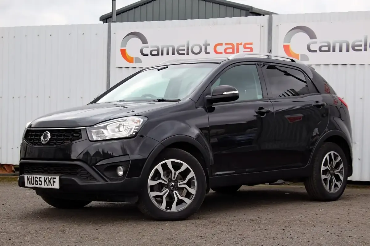 Used SsangYong Korando 178 HP (130 kW) 2016 Black SUV