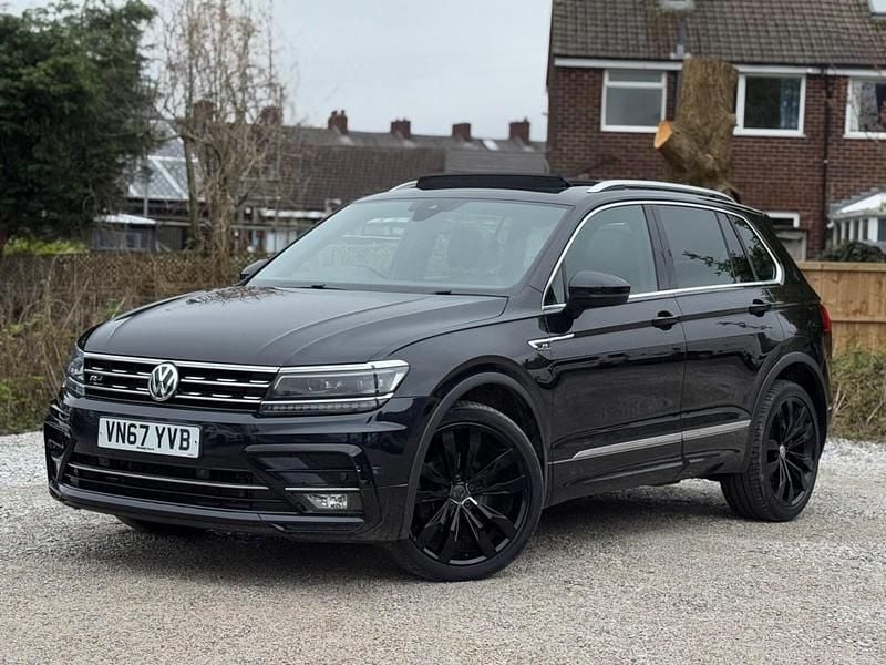 Used VW Tiguan R-line 150 HP (110 kW) 2017 Black SUV
