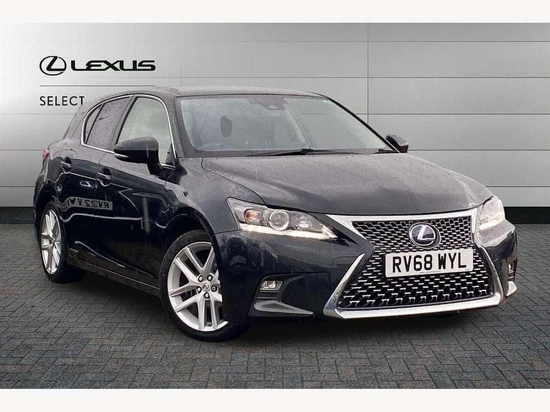 Black Used 2018 Lexus CT200h Luxury Line Hatchback | £12,329 (Fair price) - Image 1/3