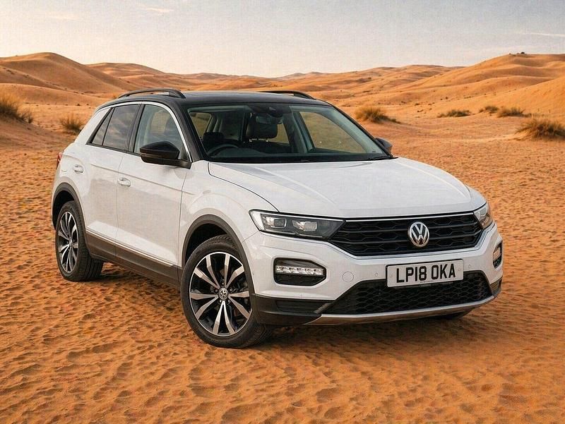 Begagnad VW T-Roc Design 150 HK (110 kW) 2018 Vit SUV