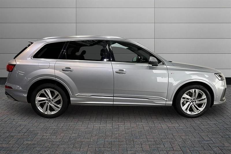 Begagnad Audi Q7 S-Line 286 HK (210 kW) 2021 Silver SUV