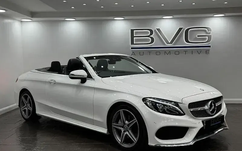 Used Mercedes C220 AMG line 170 HP (125 kW) 2017 Cabriolet