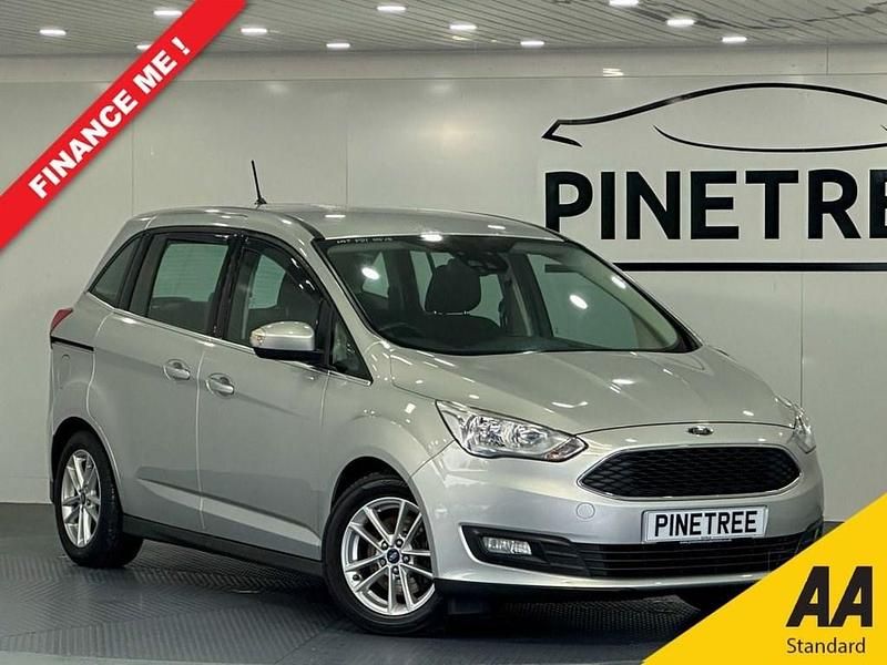 Silver Used 2018 Ford Grand C-Max Zetec MPV | £7,799 (Fair price) - Image 1/3