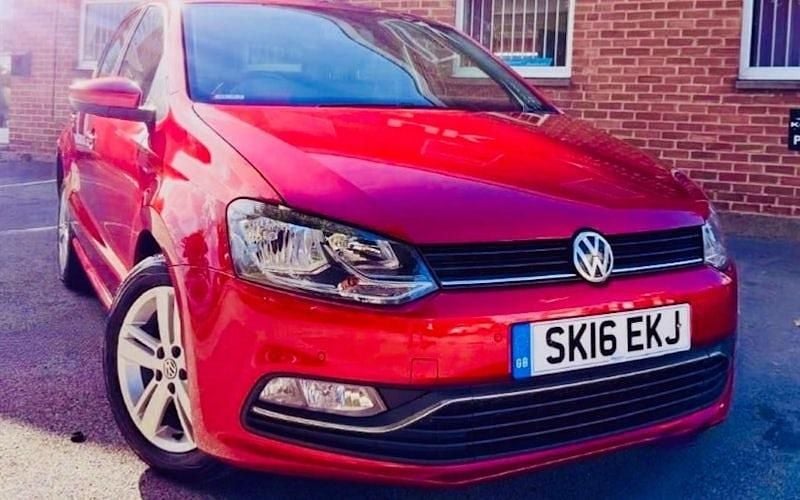 Red Used 2016 VW Polo Match Hatchback | £7,000 (Fair price) - Image 1/4