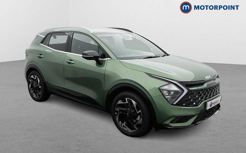Green Used 2023 Kia Sportage GT-Line SUV | £26,599 (Good price) - Image 1/4