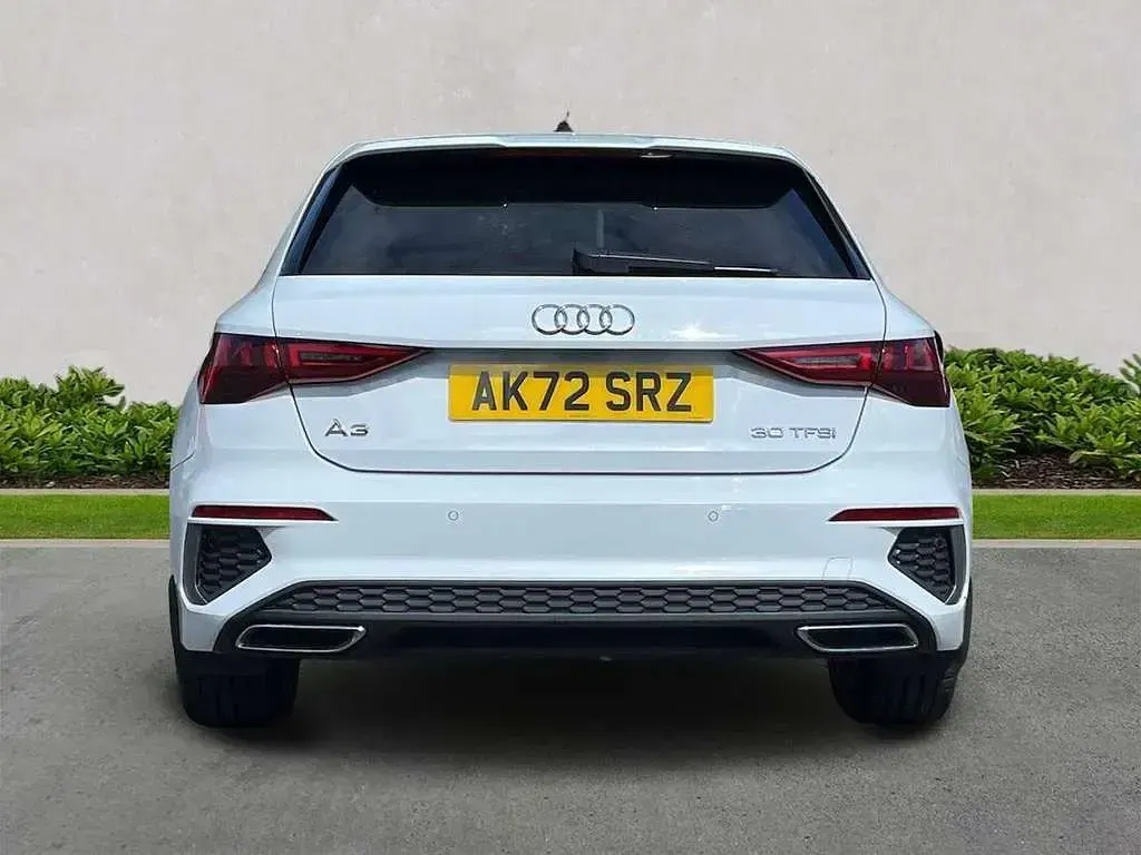 Used Audi A3 S-Line 108 HP (79 kW) 2022 White Sedan