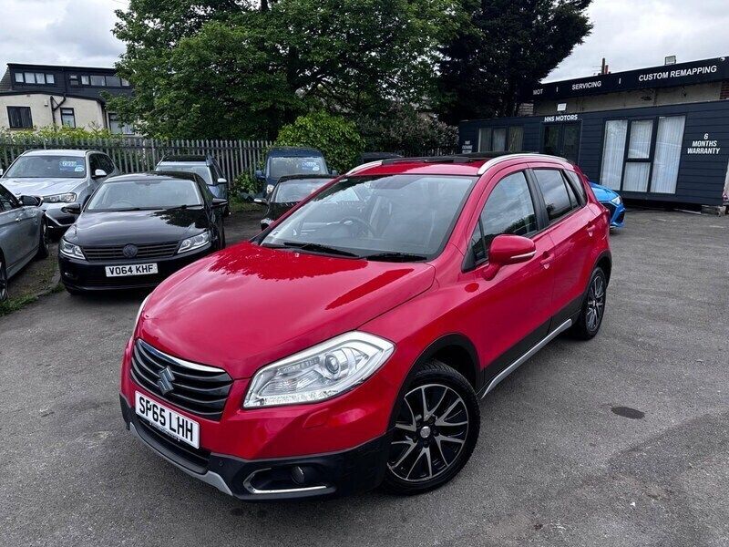 Red Used 2015 Suzuki SX4 S-Cross SZ5 SUV | £4,350 (Fair price) - Image 1/4