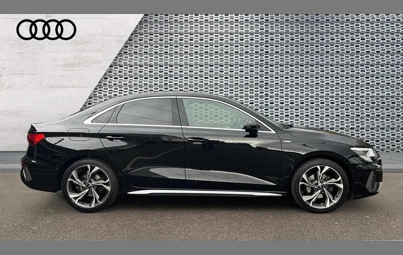 Used Audi A3 S-Line 147 HP (108 kW) 2023 Black Sedan