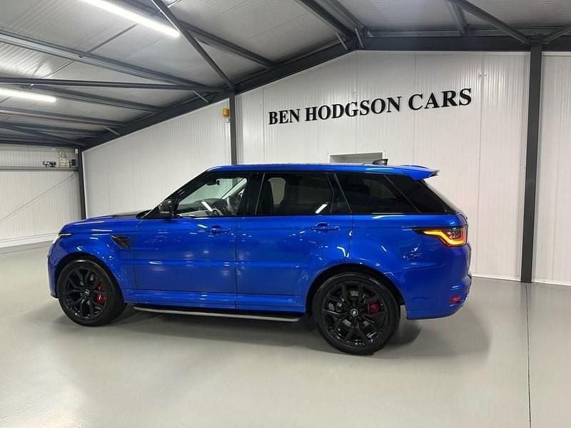 Used Land Rover Range Rover Sport SVR 567 HP (417 kW) 2019 Blue SUV