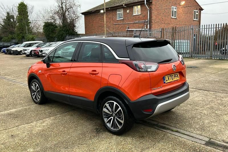 Used Vauxhall Crossland X Elite 131 HP (96 kW) 2020 Orange SUV