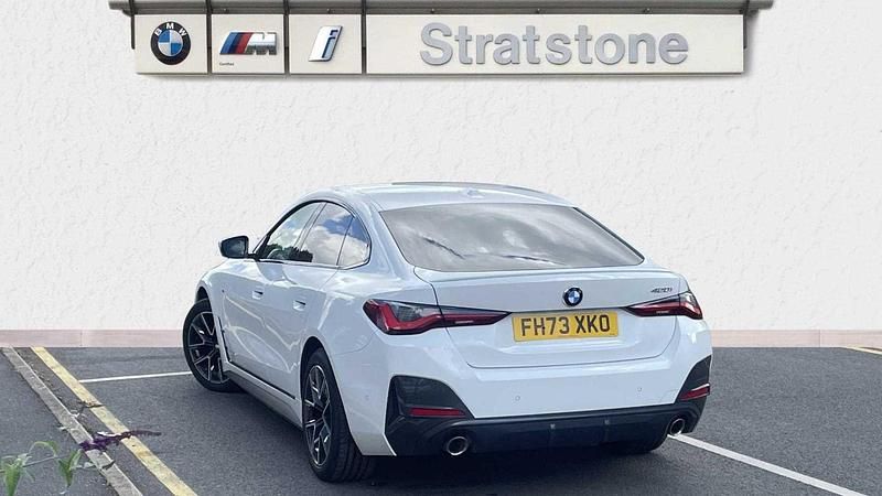 Used BMW 420 Gran Coupé M Sport 181 HP (133 kW) 2024 White Coupe