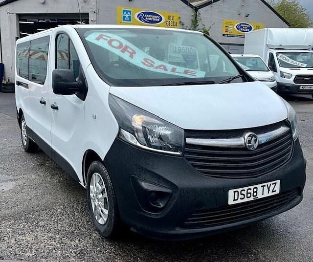 White Used 2018 Vauxhall Vivaro Van | £17,900 - Image 1/4