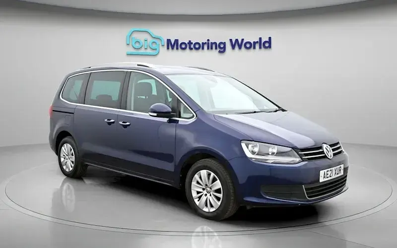 Used VW Sharan SE 150 HP (110 kW) 2021 Blue MPV