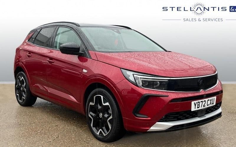 Used Vauxhall Grandland X Ultimate 131 HP (96 kW) 2023 Red SUV