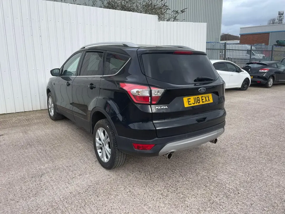 Used Ford Kuga Titanium 150 HP (110 kW) 2018 Black SUV