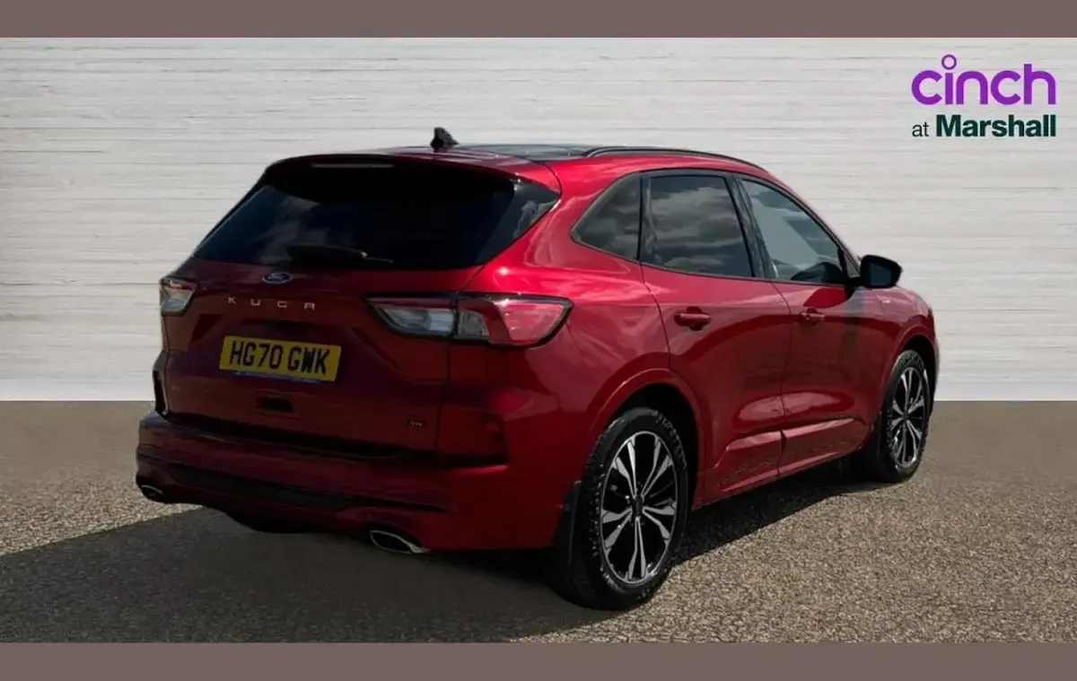 Used Ford Kuga ST-Line X 190 HP (139 kW) 2021 Red SUV