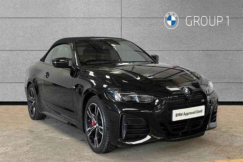 Black sapphire metallic paint Used 2024 BMW M440 M Sport Sedan | £48,990 (A bit pricey) - Image 1/4