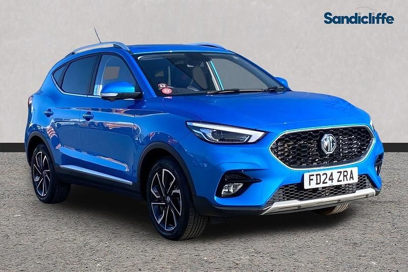 Used MG ZS Exclusive 106 HP (77 kW) 2023 Blue SUV