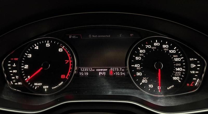 Used Audi A4 S-Line 252 HP (185 kW) 2018 Grey Sedan