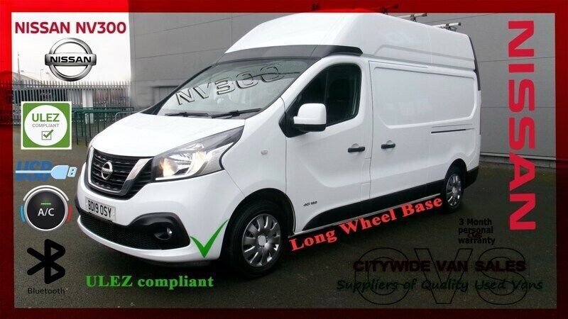 White Used 2019 Nissan NV300 Acenta Van | £10,995 (A bit pricey) - Image 1/4