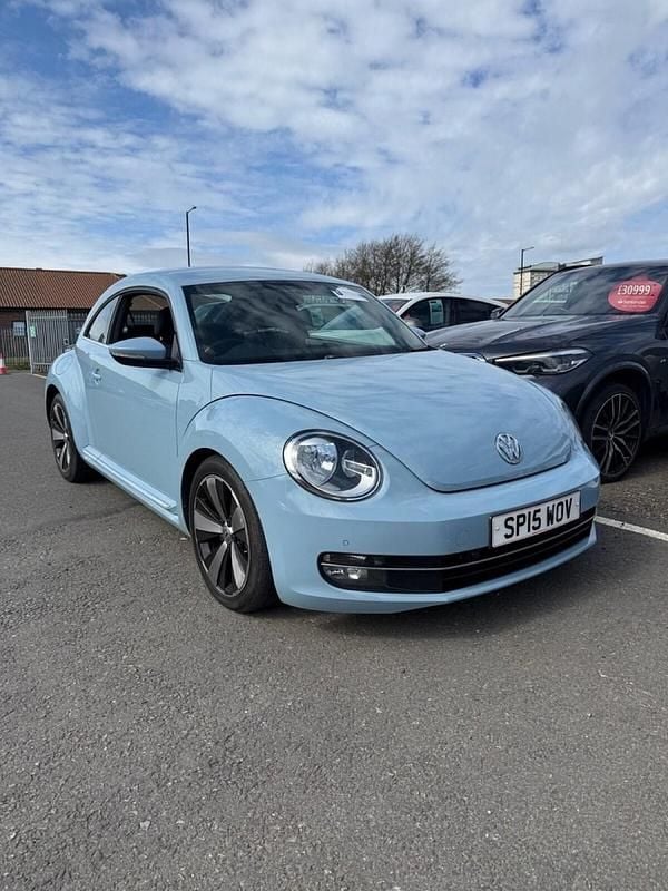 Used VW Beetle Design 110 HP (80 kW) 2015 Blue Hatchback
