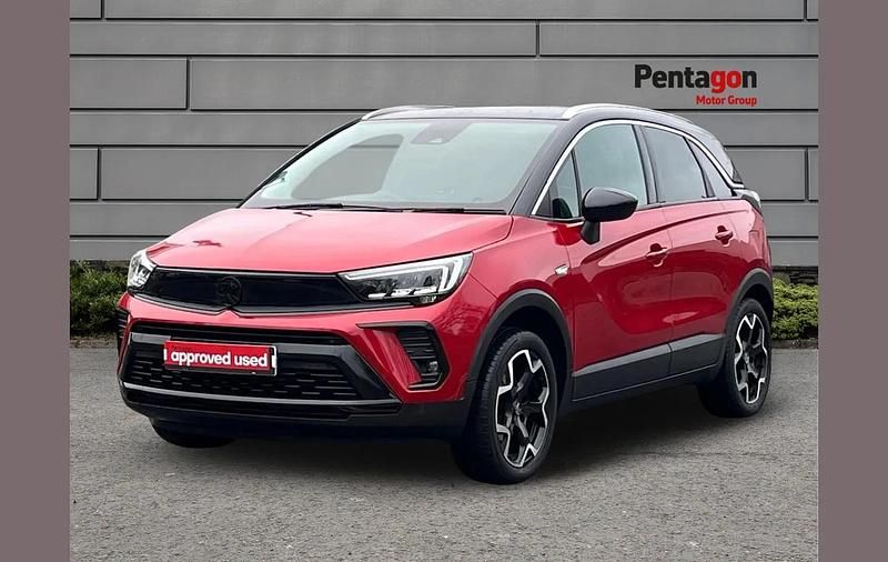 Used Vauxhall Crossland Ultimate 130 HP (95 kW) 2023 Red SUV