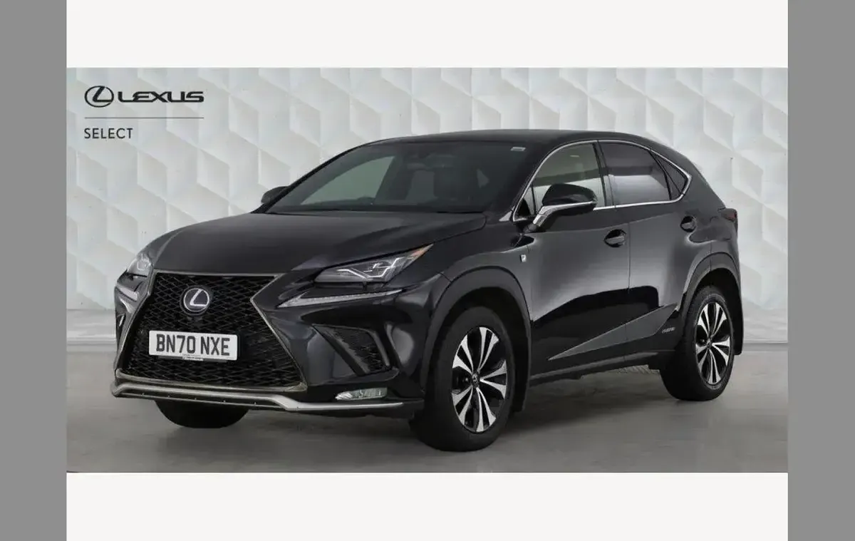 Used Lexus NX300h Sport Line 197 HP (144 kW) 2020 Black SUV