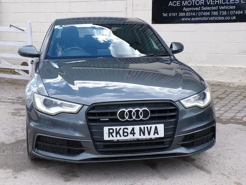 Used Audi A6 Black Edition 313 HP (230 kW) 2014 Grey Sedan