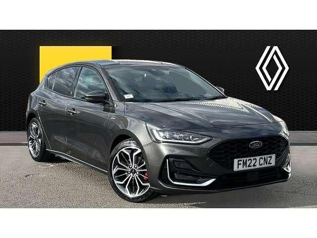 Grey Used 2022 Ford Focus ST-Line Hatchback | £16,770 (Fair price) - Image 1/4