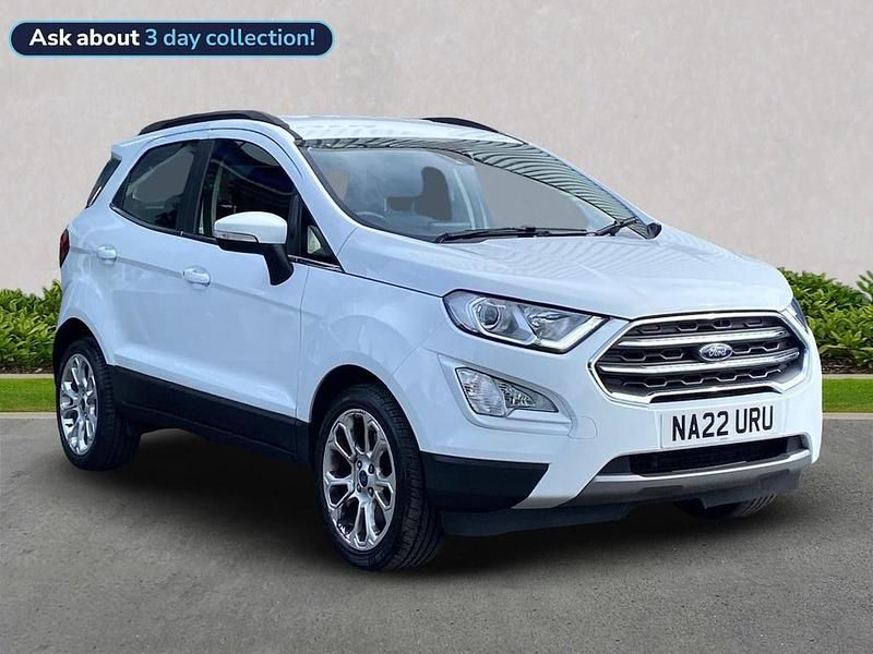 White Used 2022 Ford Ecosport Titanium SUV | £11,498 (Good price) - Image 1/4