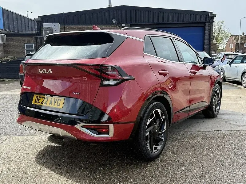 Used Kia Sportage GT-Line 148 HP (108 kW) 2022 Red SUV