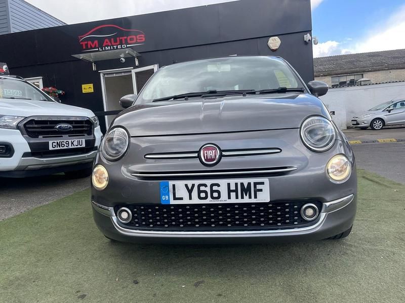 Used Fiat 500 Lounge 69 HP (50 kW) 2016 Grey Hatchback